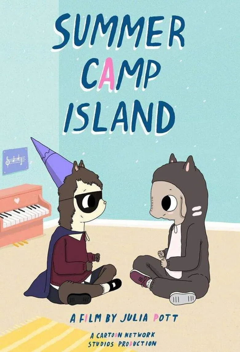 Summer Camp Island poster background