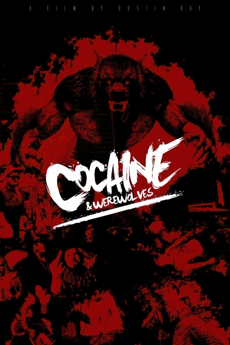 Cocaine & Werewolves poster background