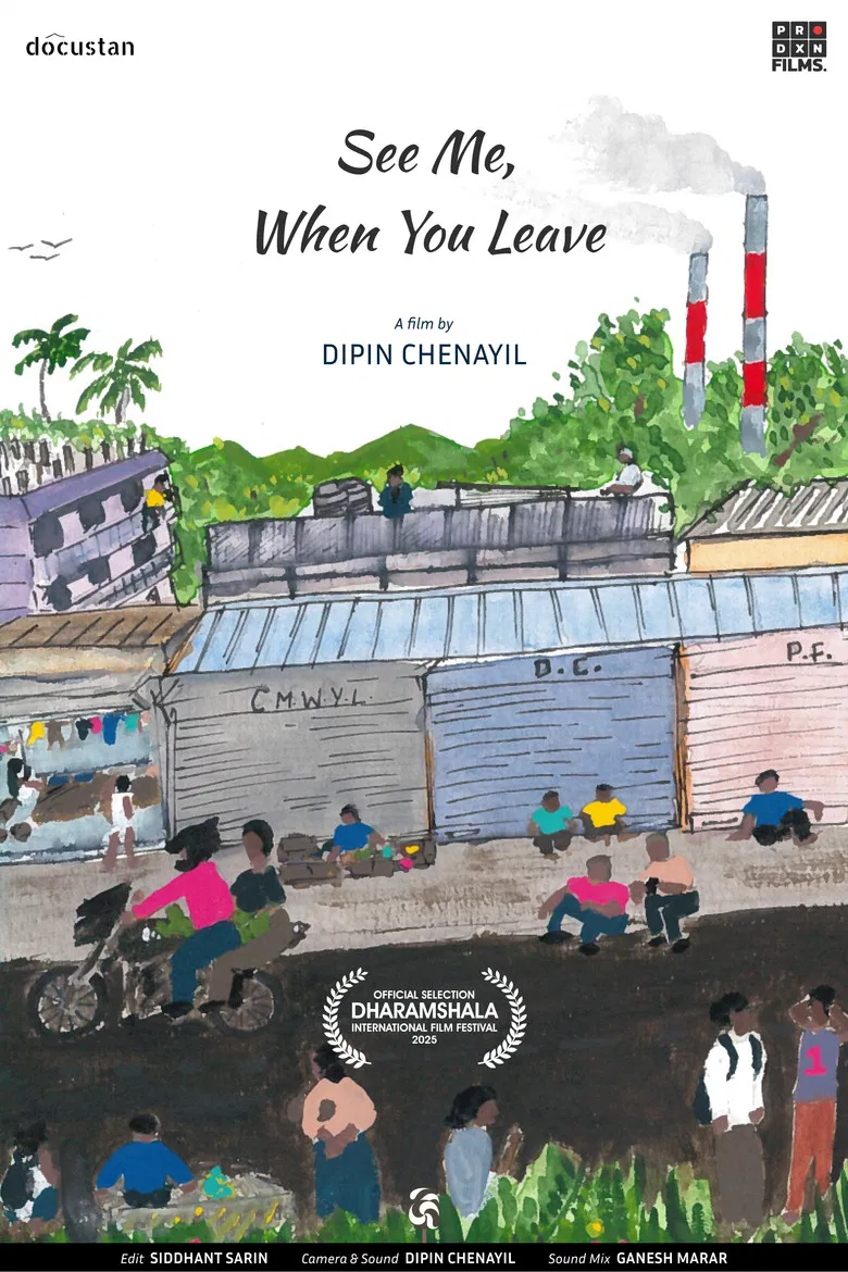 See Me, When You Leave poster background