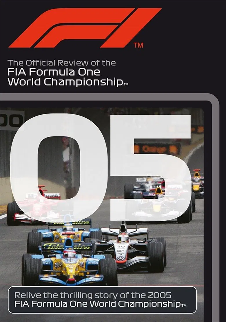 2005 FIA Formula One World Championship Season Review poster background