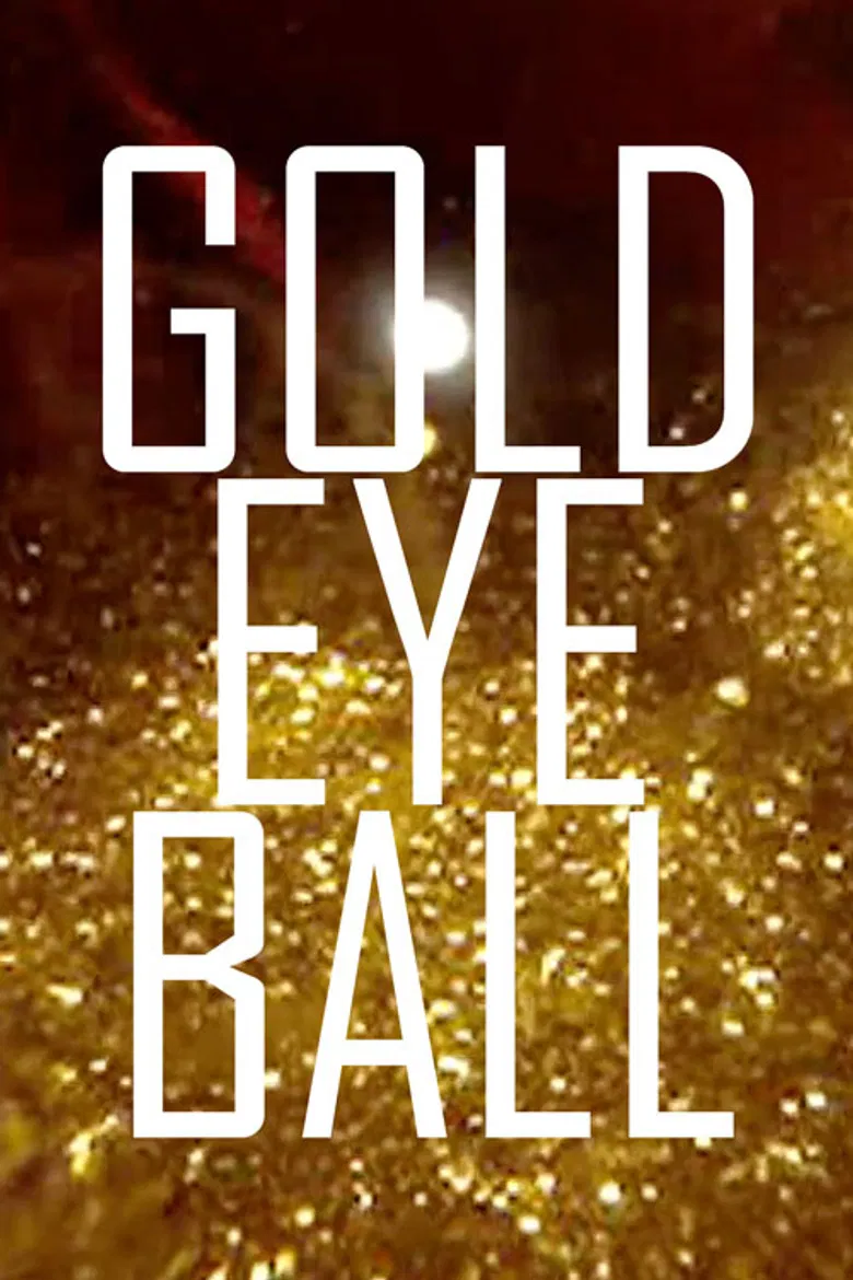 Gold Eye Ball poster background
