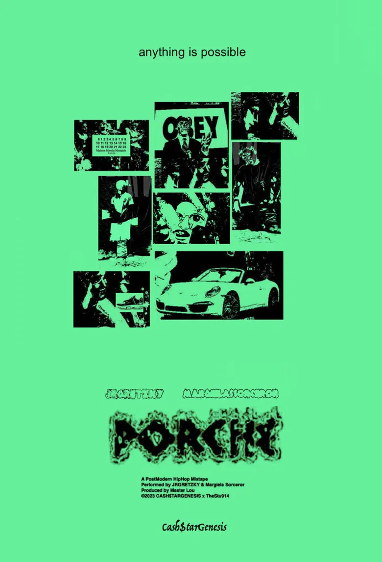 Porchè poster background
