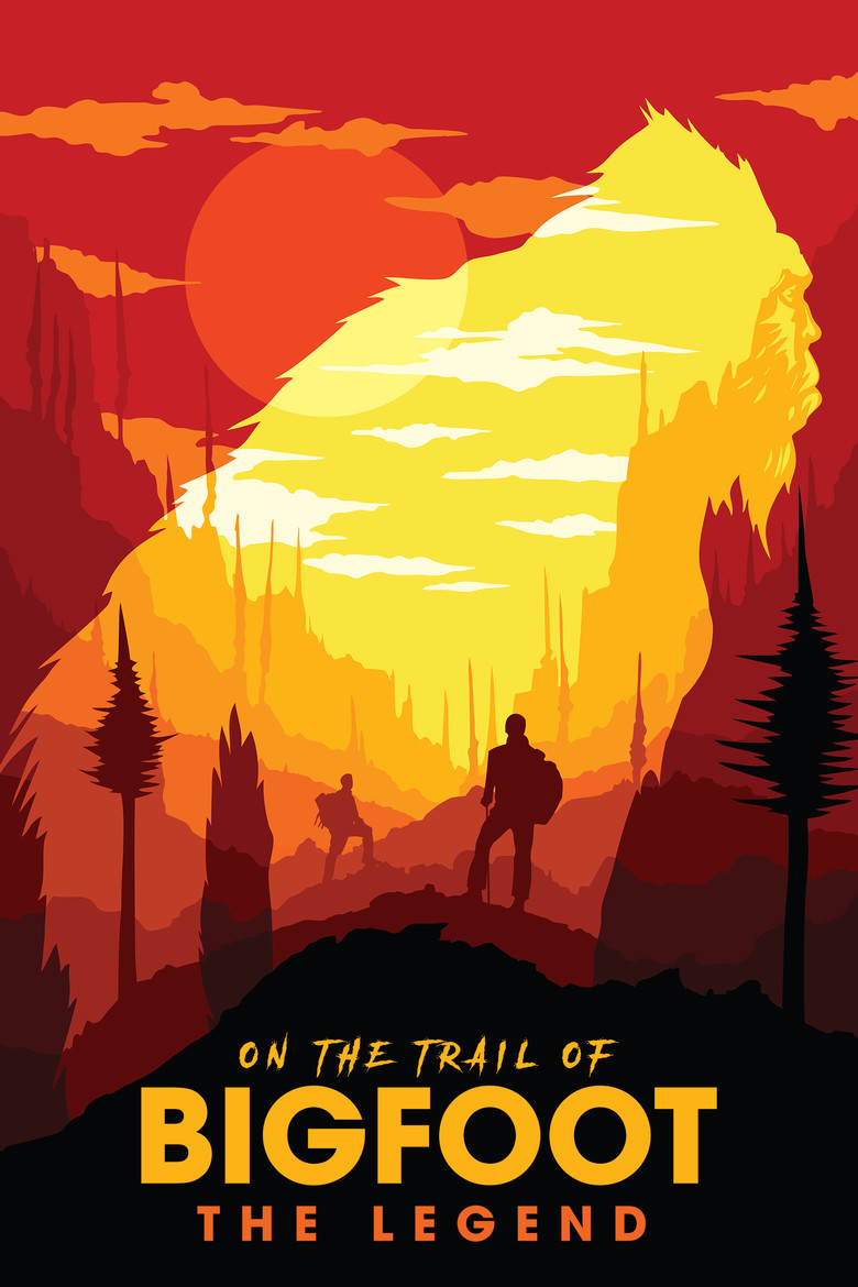 On the Trail of Bigfoot: The Legend poster background