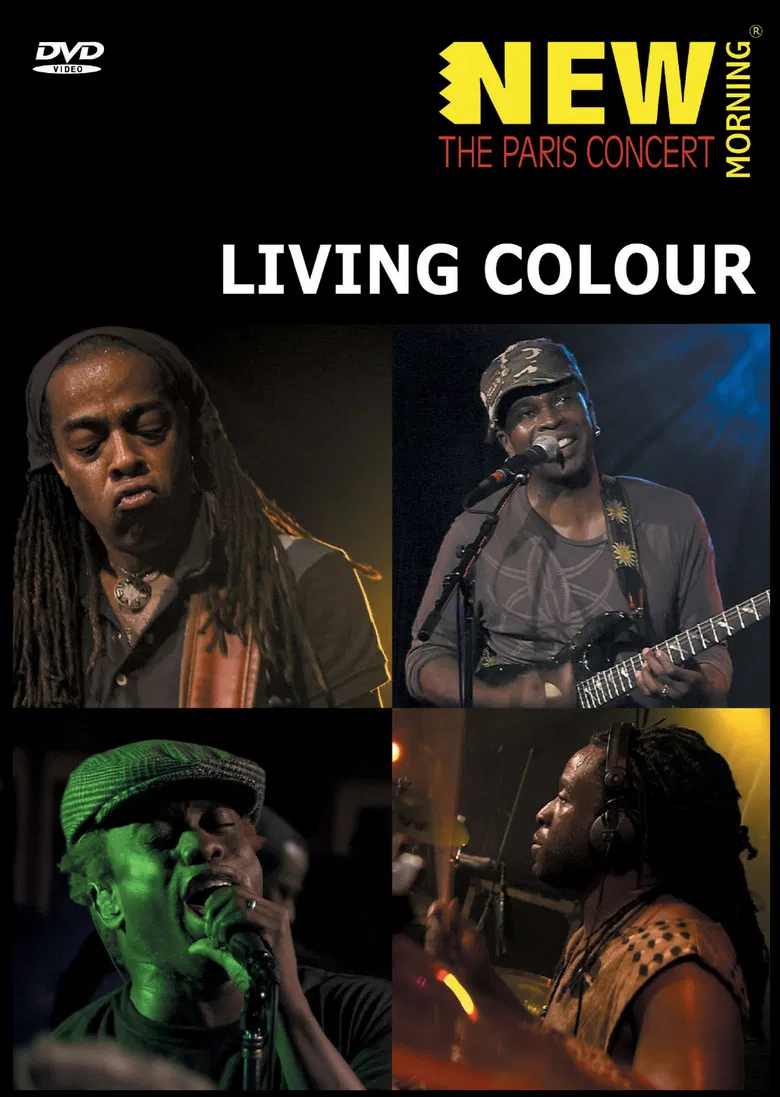 Living Colour : The Paris Concert  at New Morning poster background