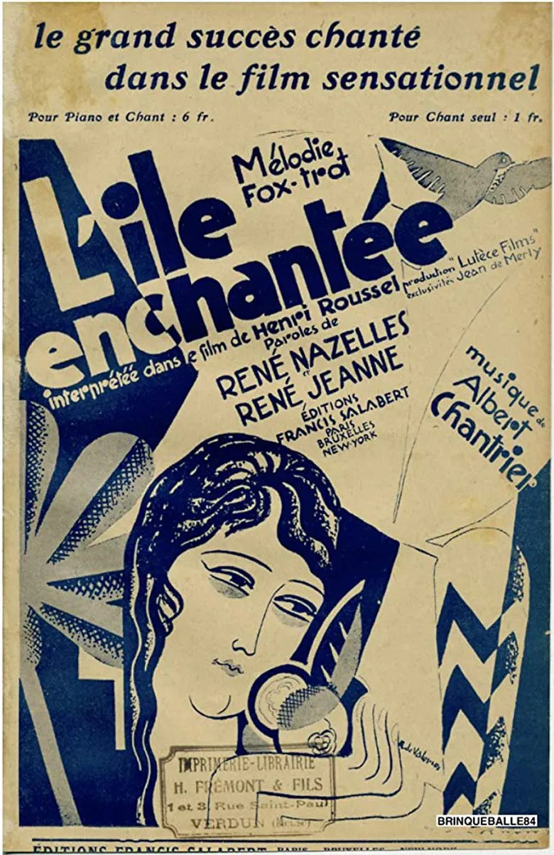 L'Ile enchantée poster background