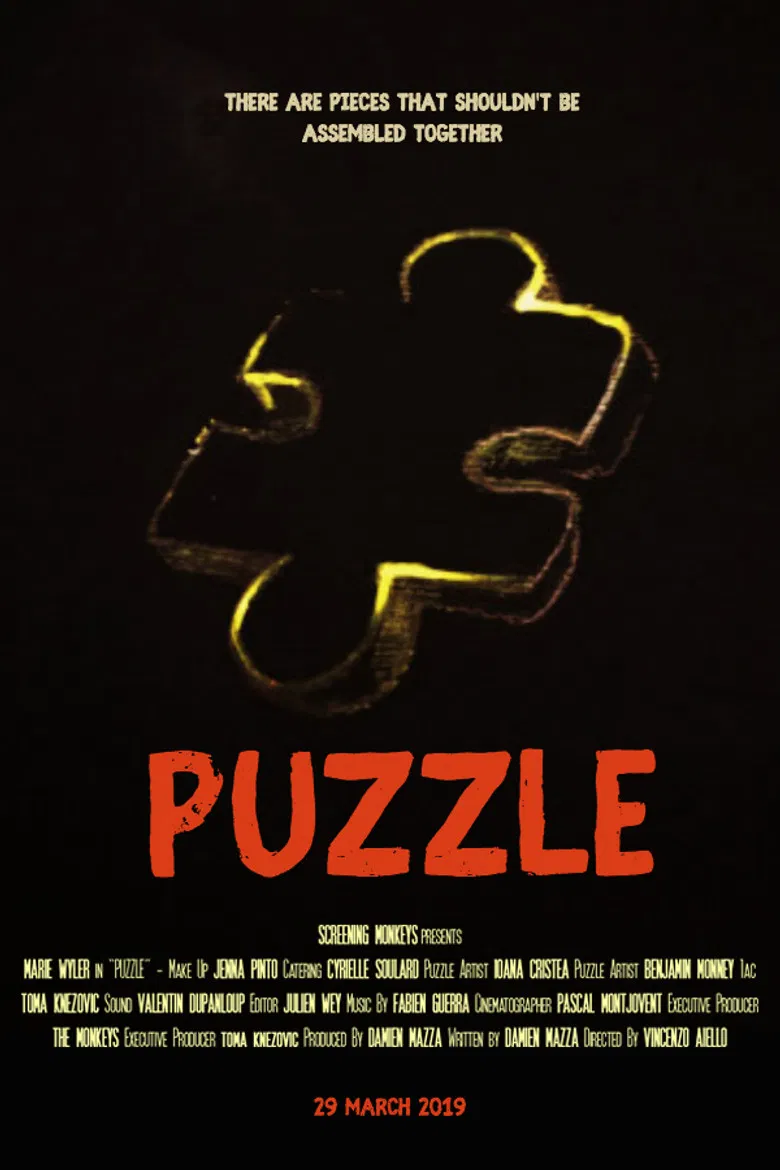 Puzzle poster background