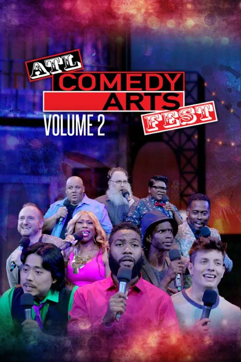 ATL Comedy Arts Fest, Volume 2 poster background
