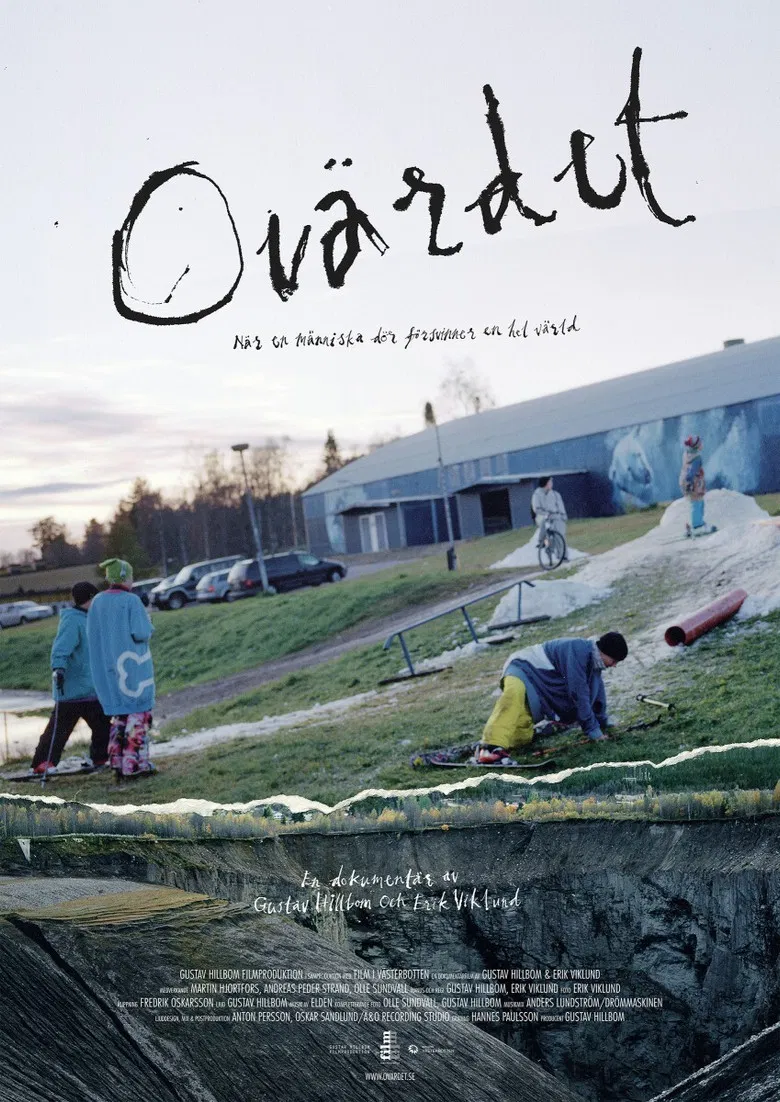 Undermining poster background