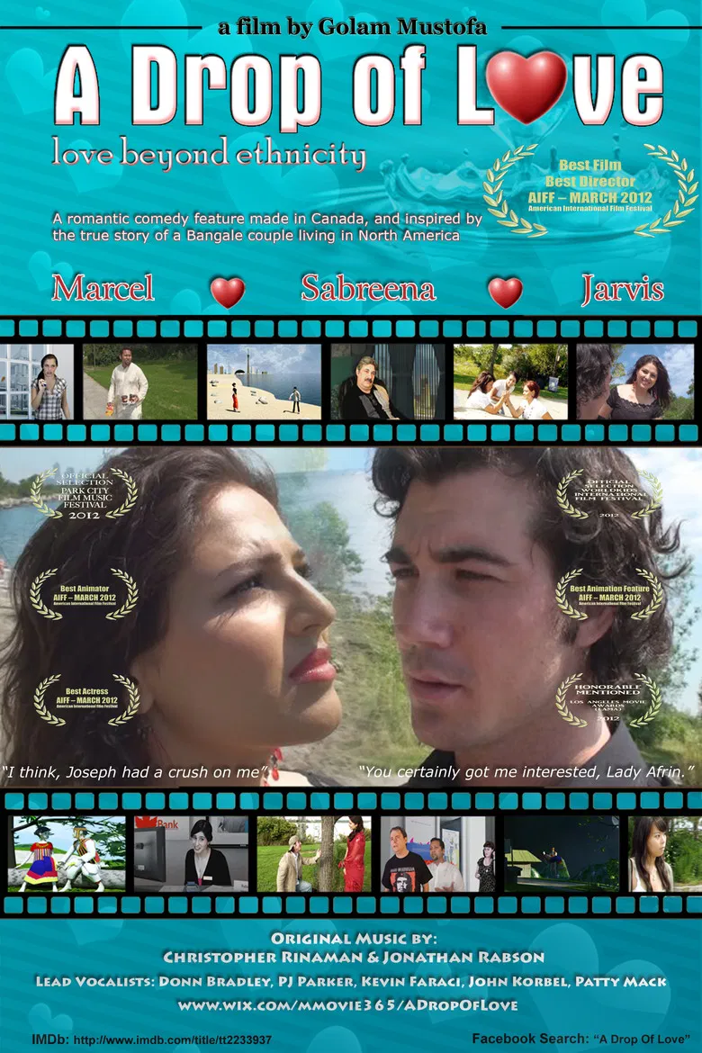 A Drop of Love poster background