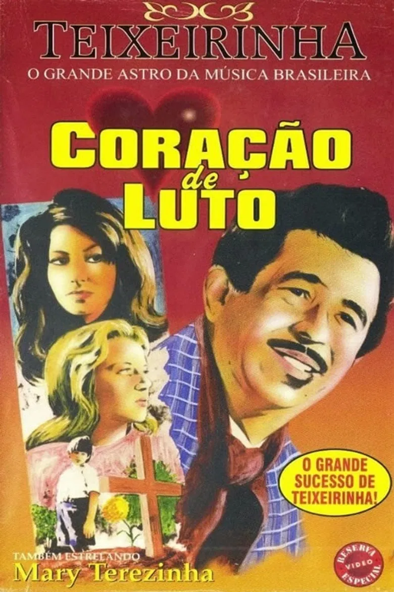 Coração de Luto poster background