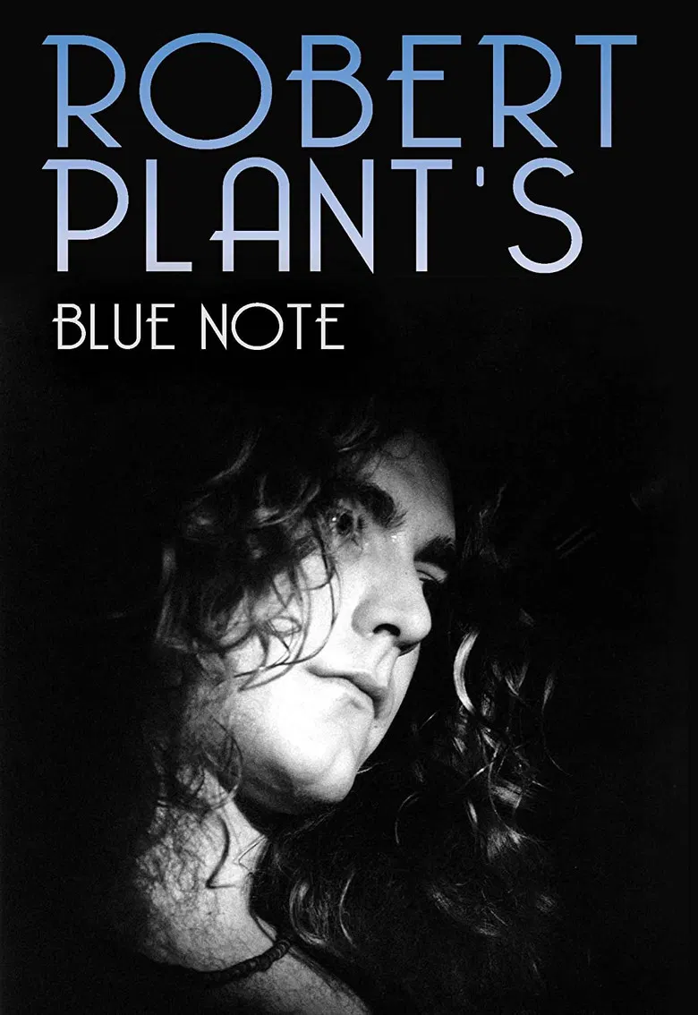 Robert Plant's Blue Note poster background