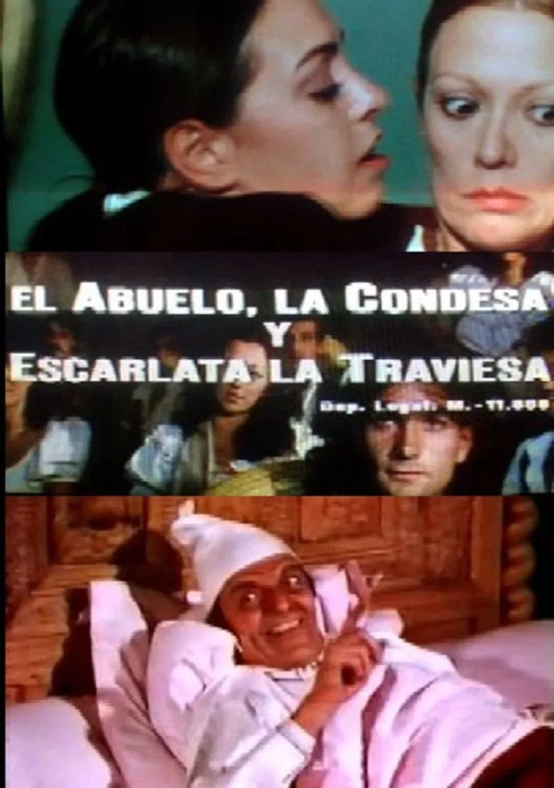 El abuelo, la condesa y Escarlata la traviesa poster background