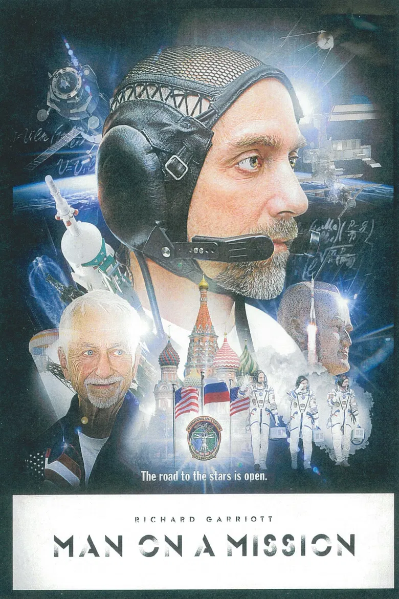 Man On a Mission: Richard Garriott's Road to the Stars poster background
