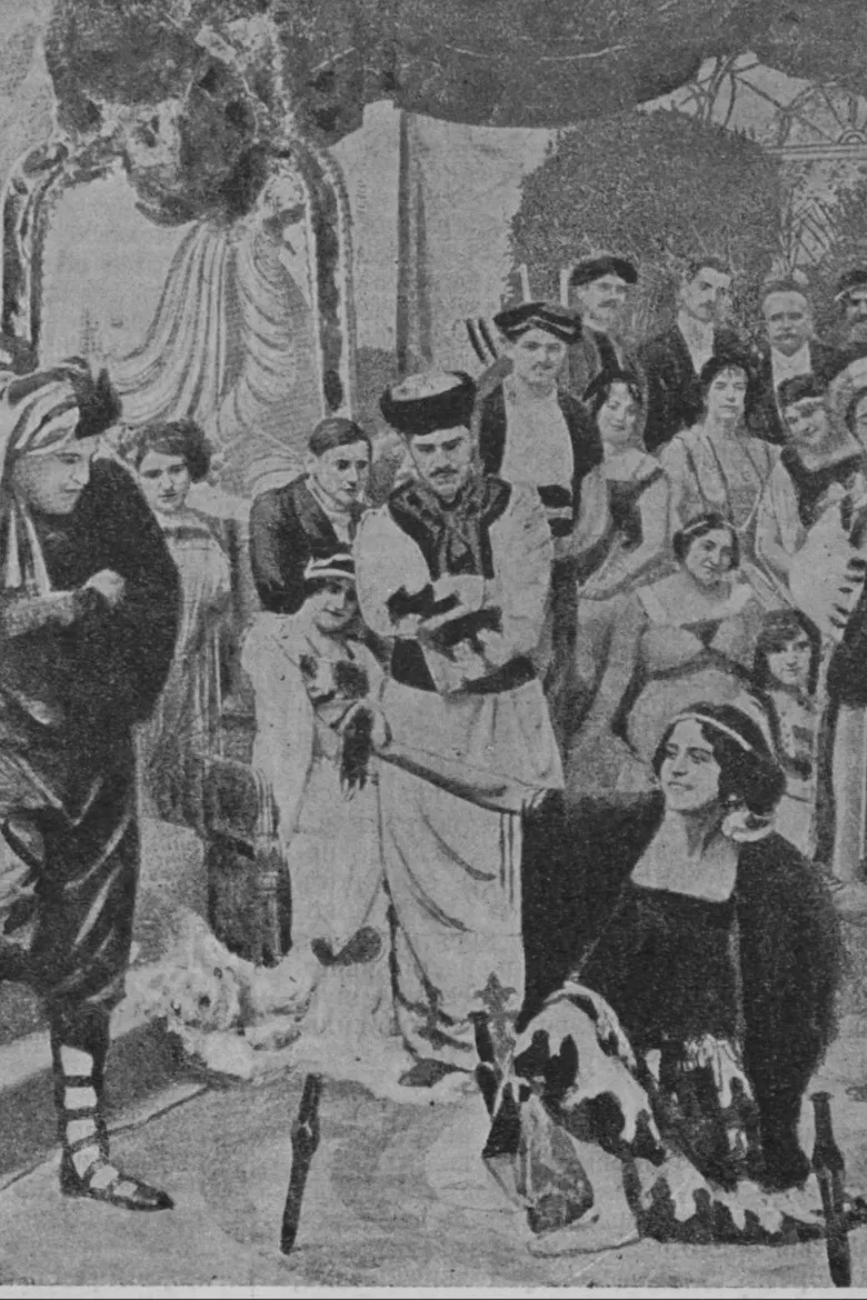 The Eyes of La Bayadère poster background