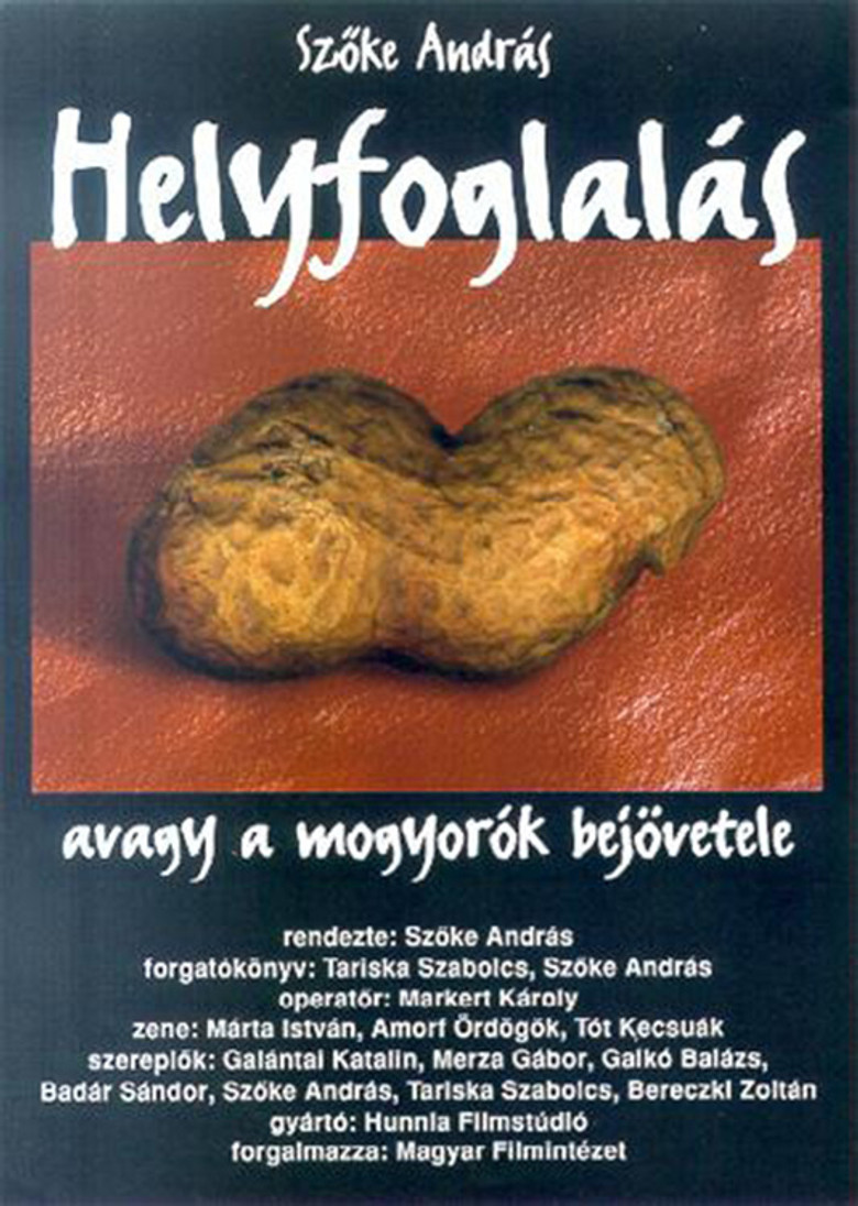 Helyfoglalás, avagy a mogyorók bejövetele poster background