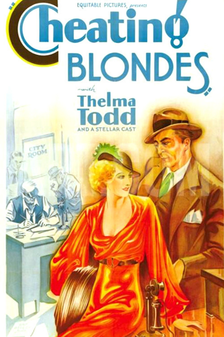 Cheating Blondes poster background