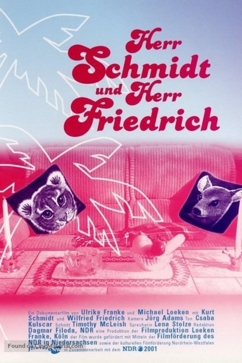 Herr Schmidt und Herr Friedrich poster background
