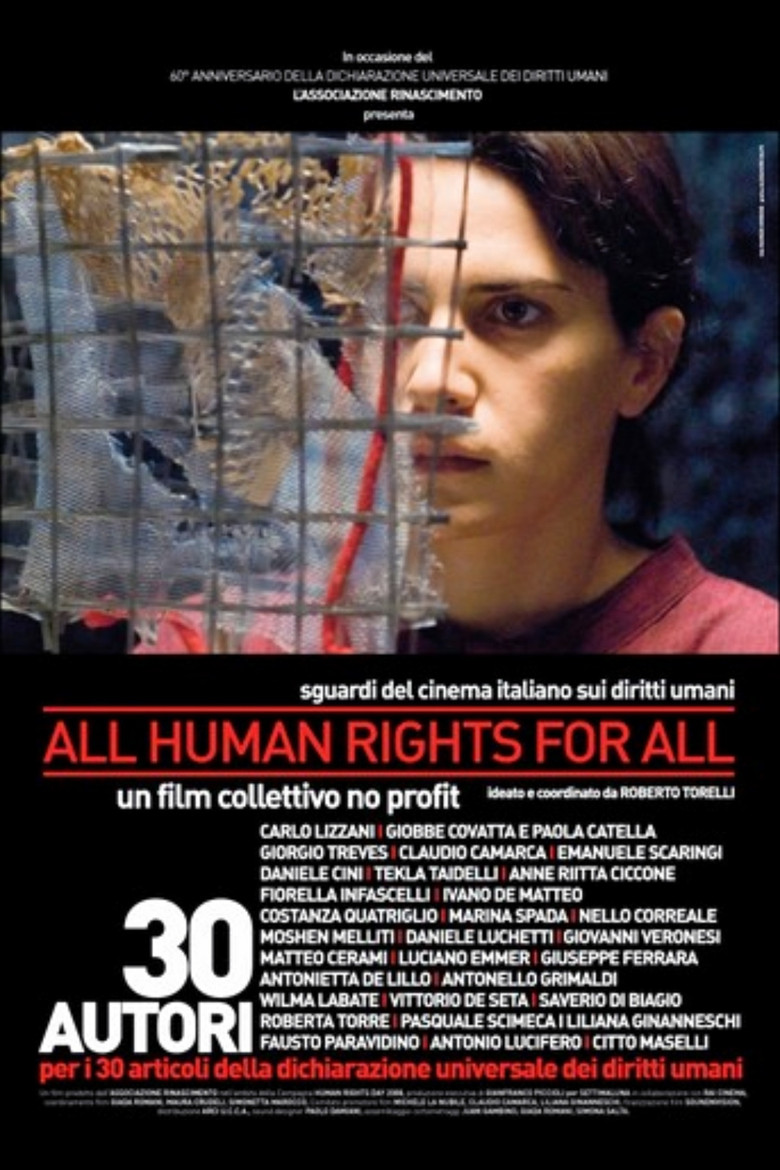 All Human Rights for All poster background