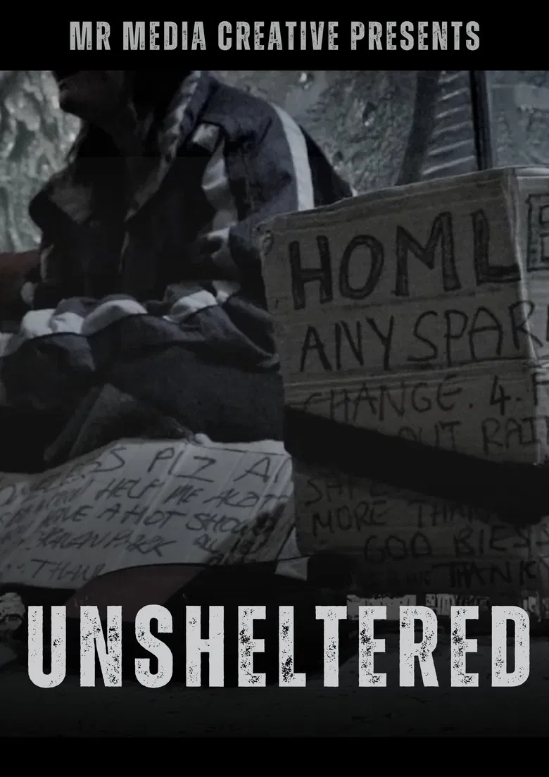 Unsheltered poster background