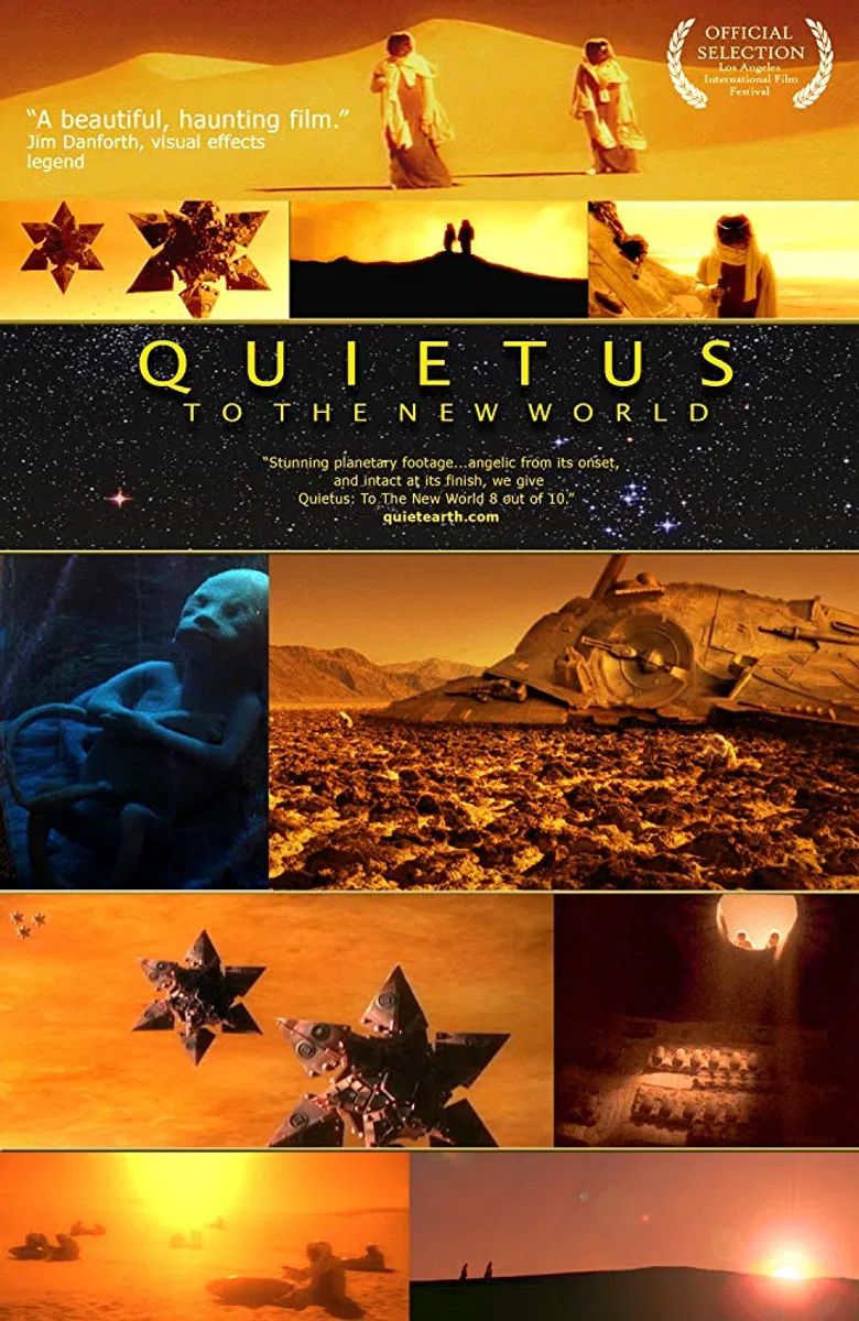 Quietus: To the New World poster background