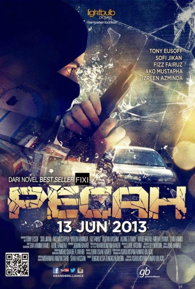 Pecah poster background