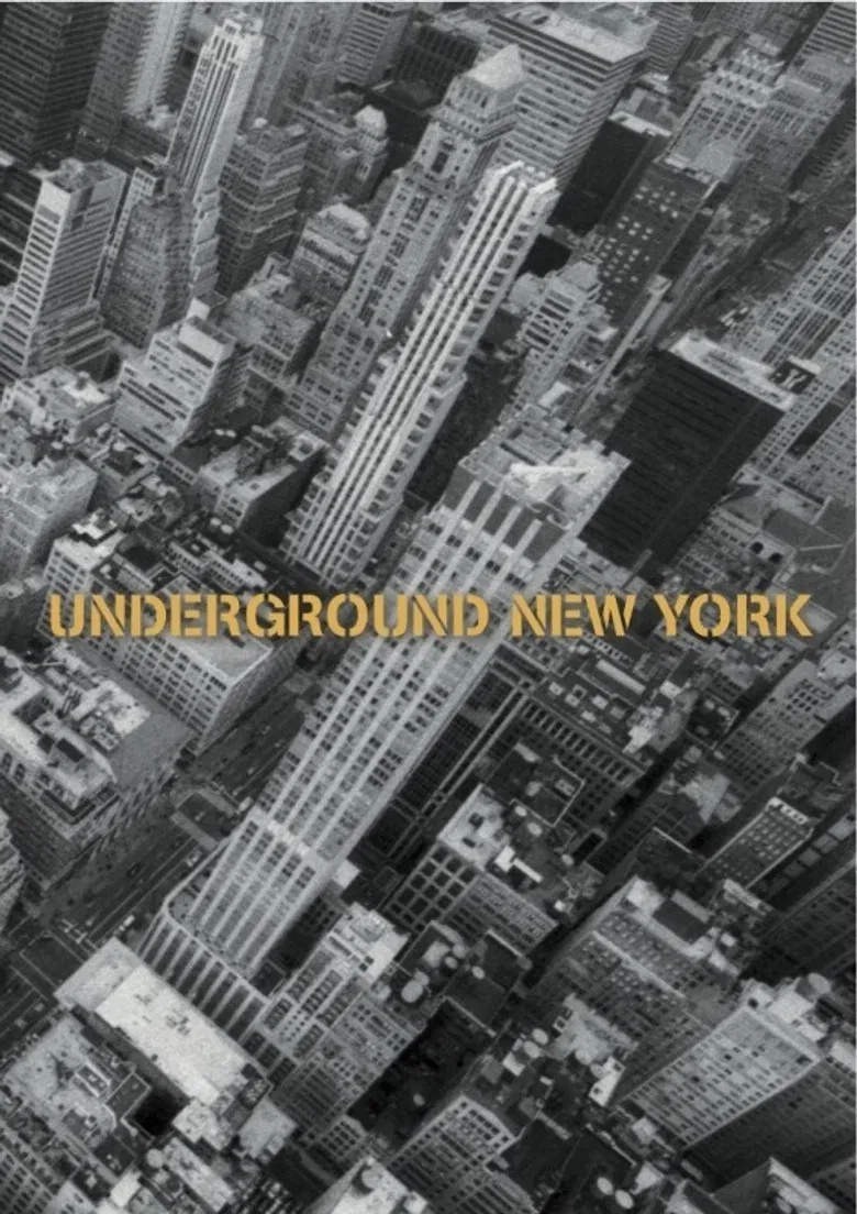 Underground New York poster background