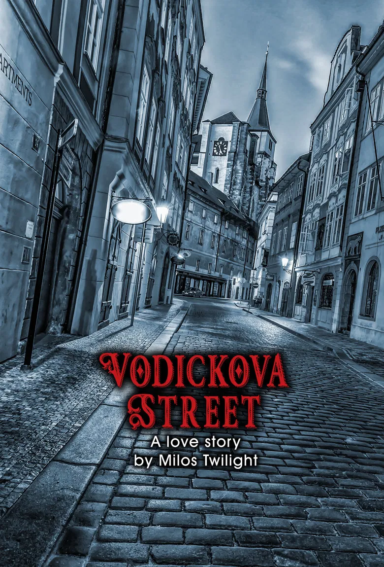 Vodickova Street poster background