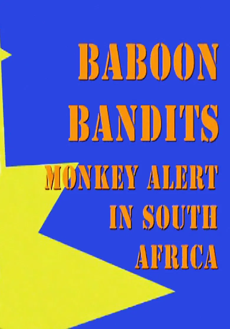 Baboon Bandits: Monkey Alert in South Africa poster background