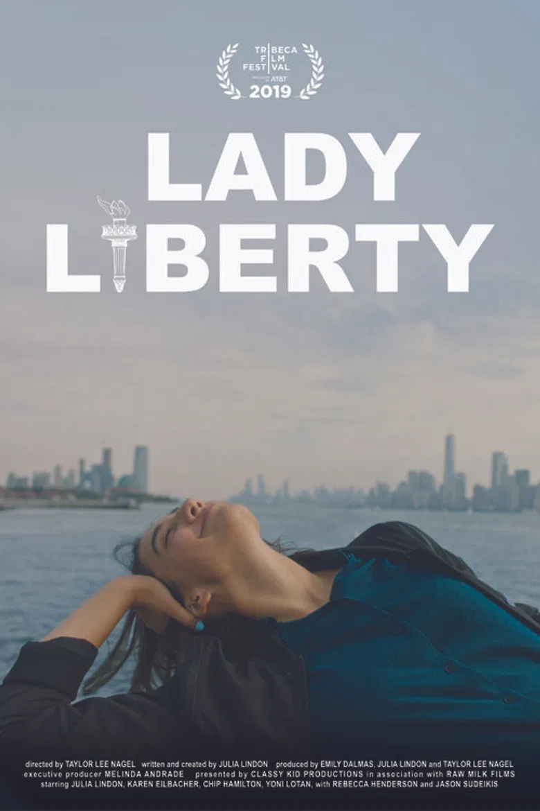 Lady Liberty poster background