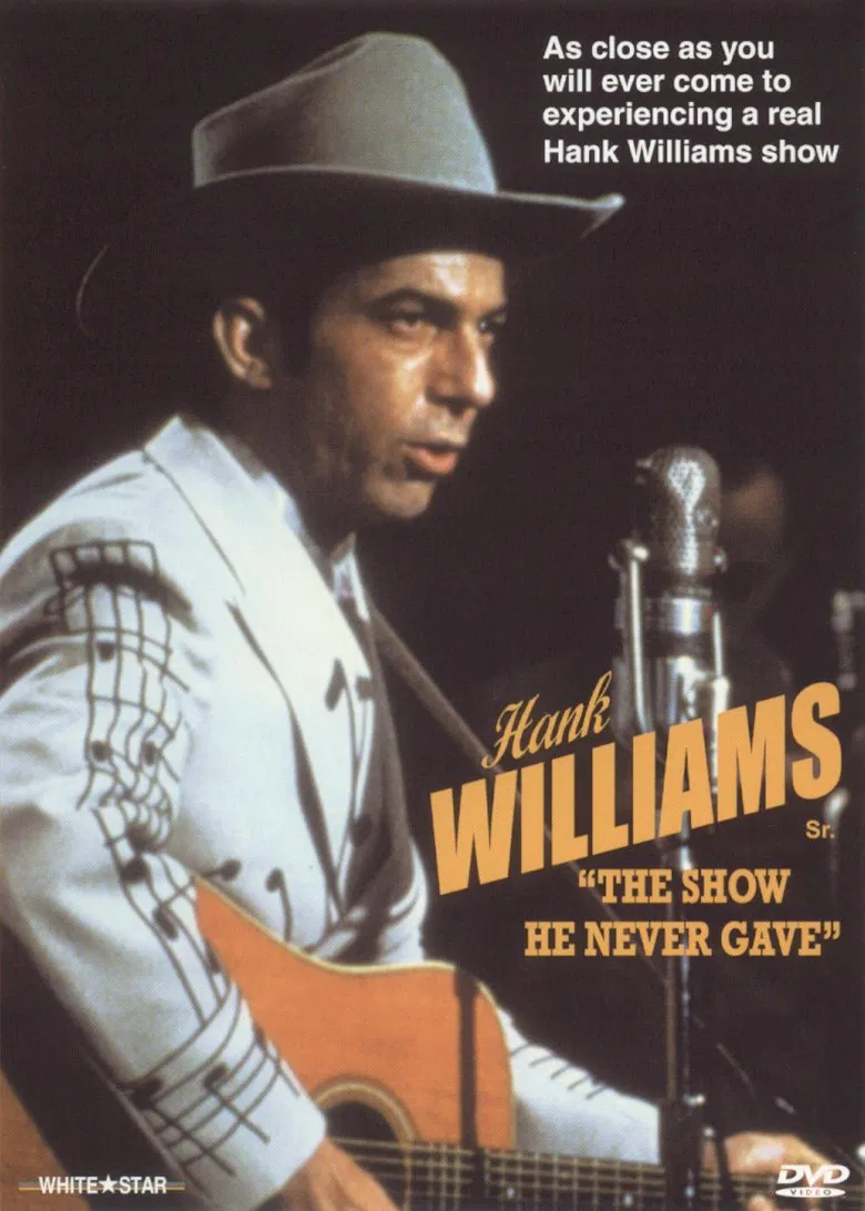 Hank Williams: The Show He Never Gave poster background