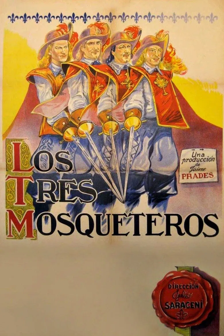 Los Tres Mosqueteros poster background