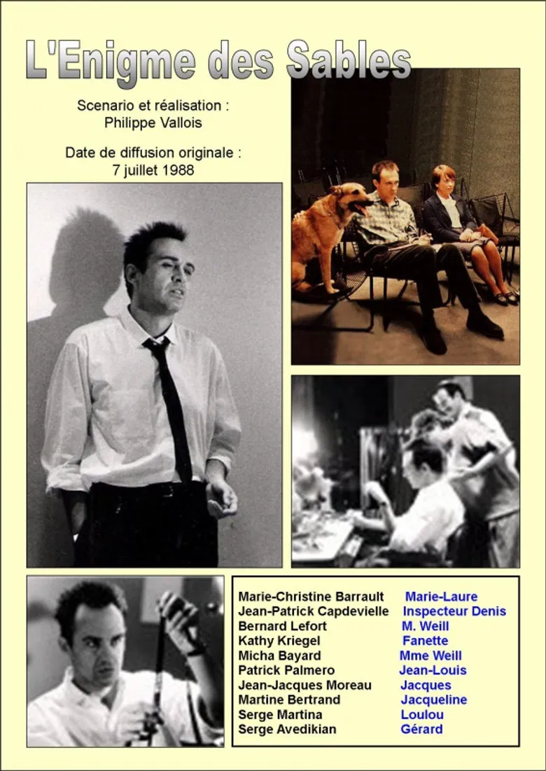 L'Énigme des sables poster background