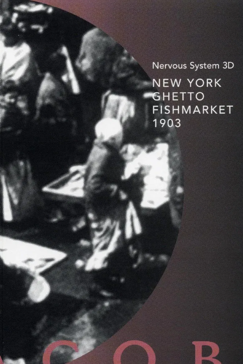 New York Ghetto Fishmarket 1903 poster background