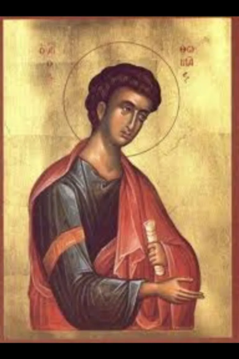 O Apostolos Thomas poster background