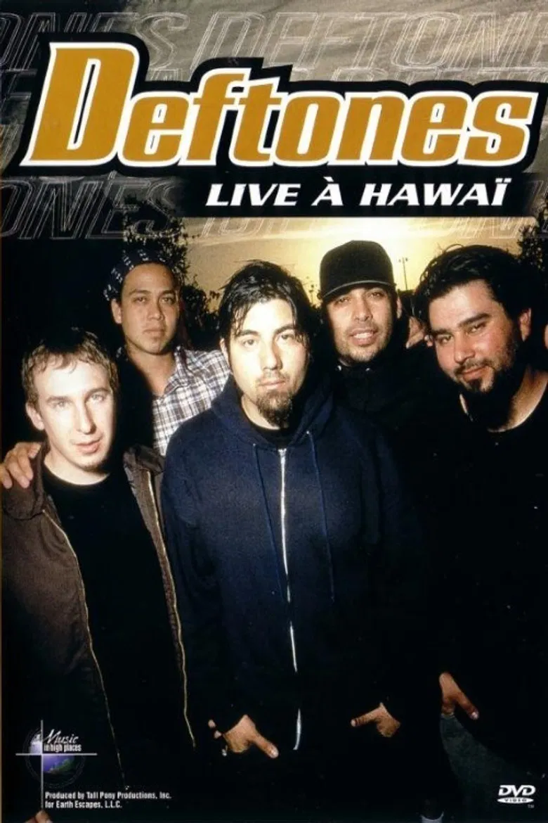 Deftones: Live in Hawaii poster background