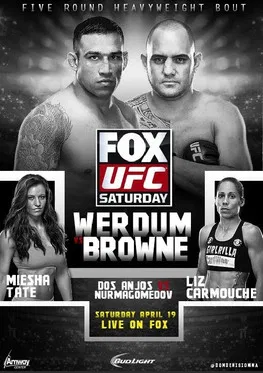UFC on Fox 11: Werdum vs. Browne poster background