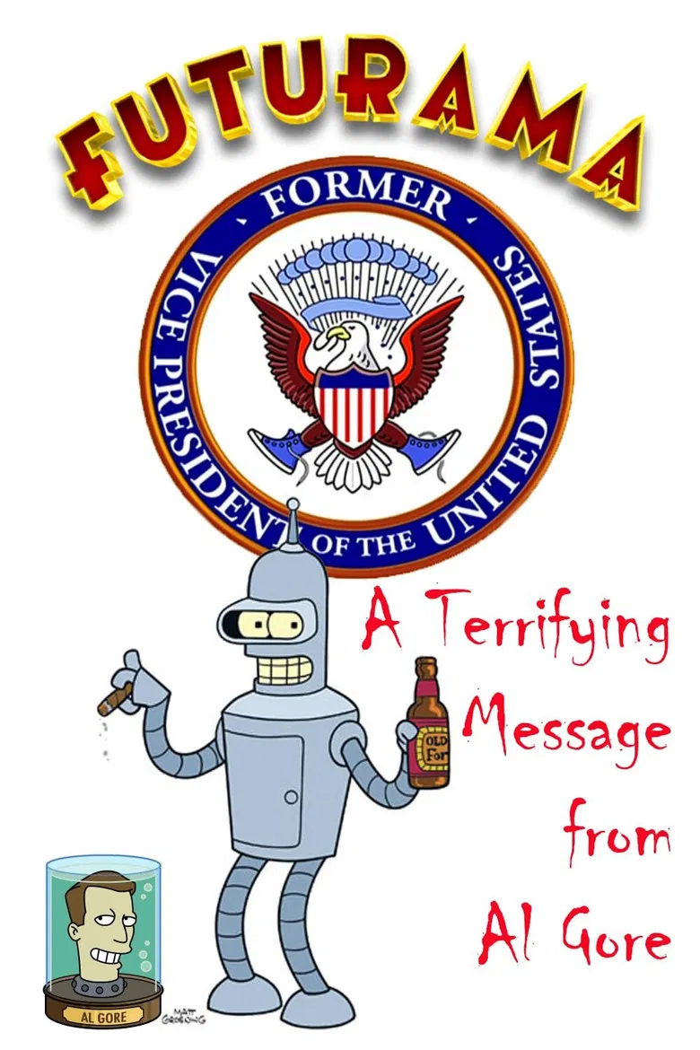 A Terrifying Message from Al Gore poster background