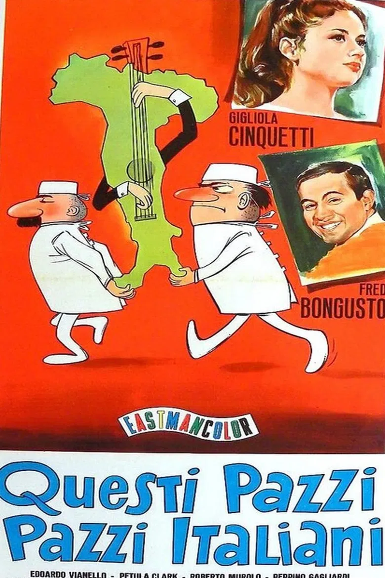 Questi pazzi, pazzi italiani poster background