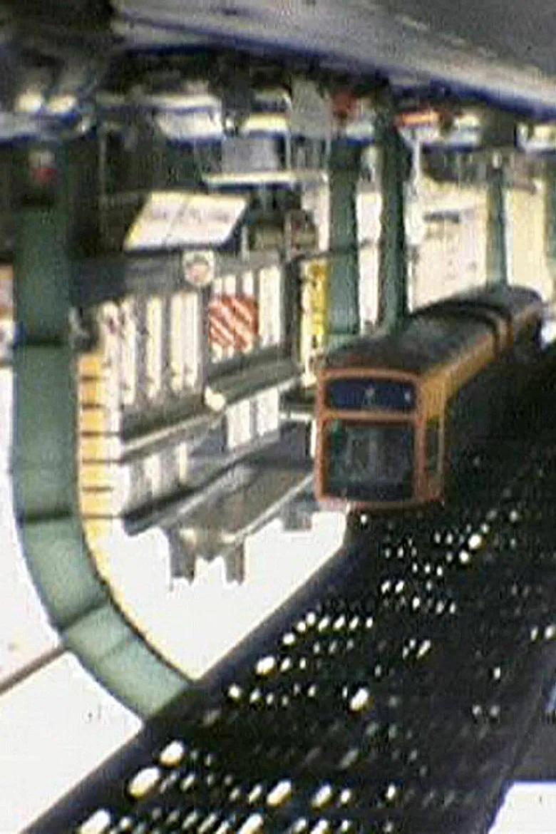 Schwebebahn poster background