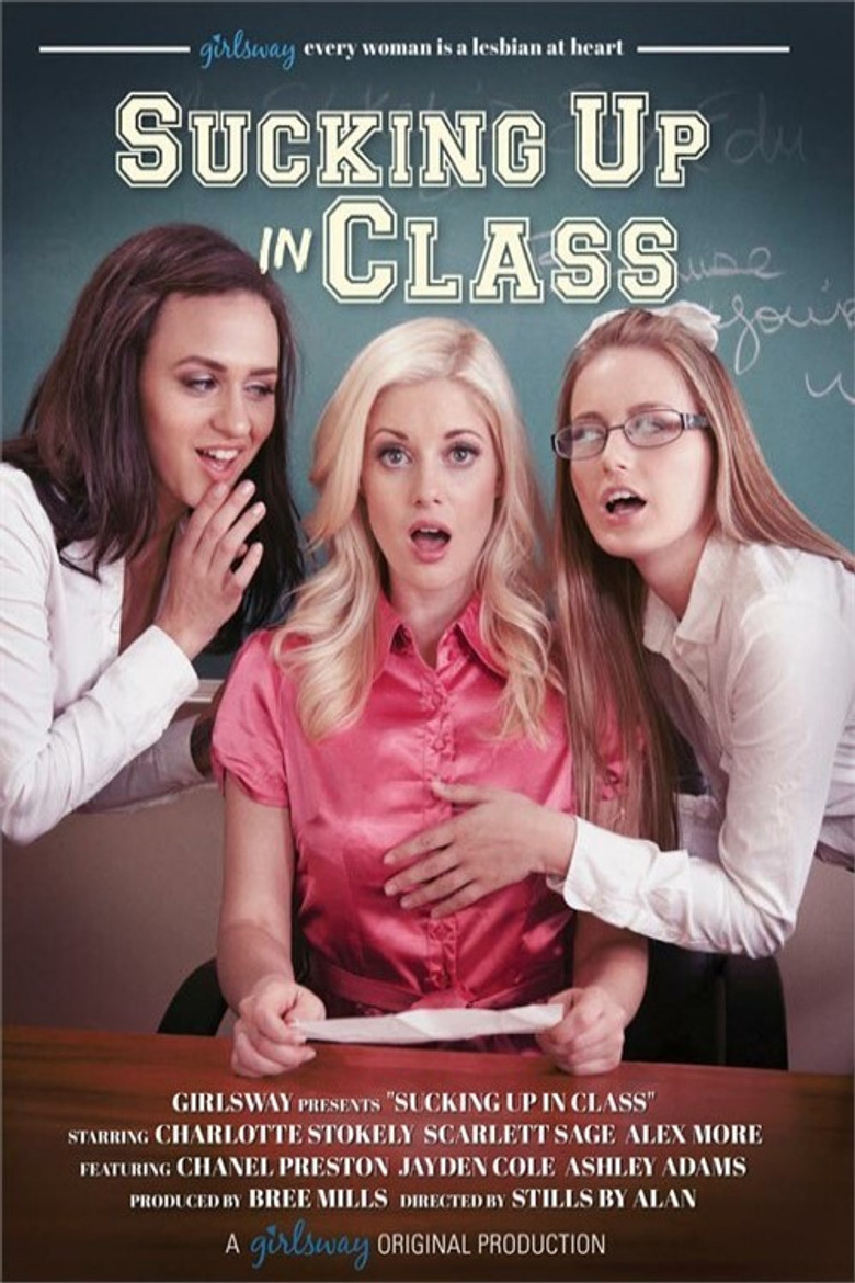 Sucking Up In Class poster background