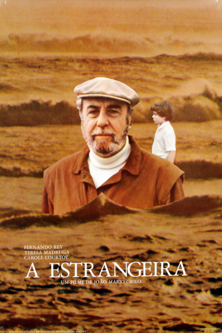 A Estrangeira poster background