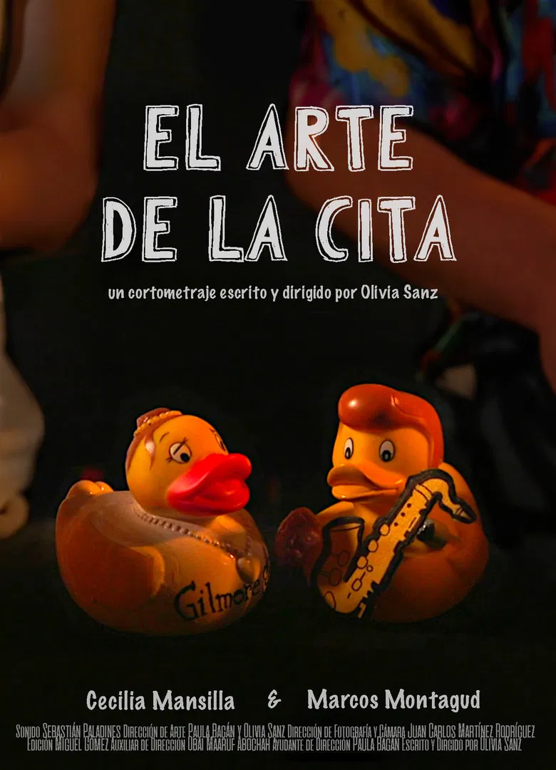 El arte de la cita poster background