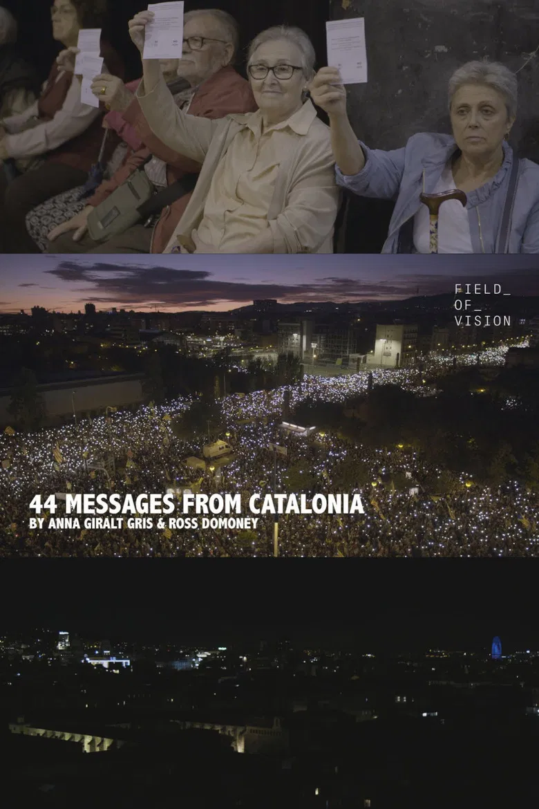44 Messages from Catalonia poster background
