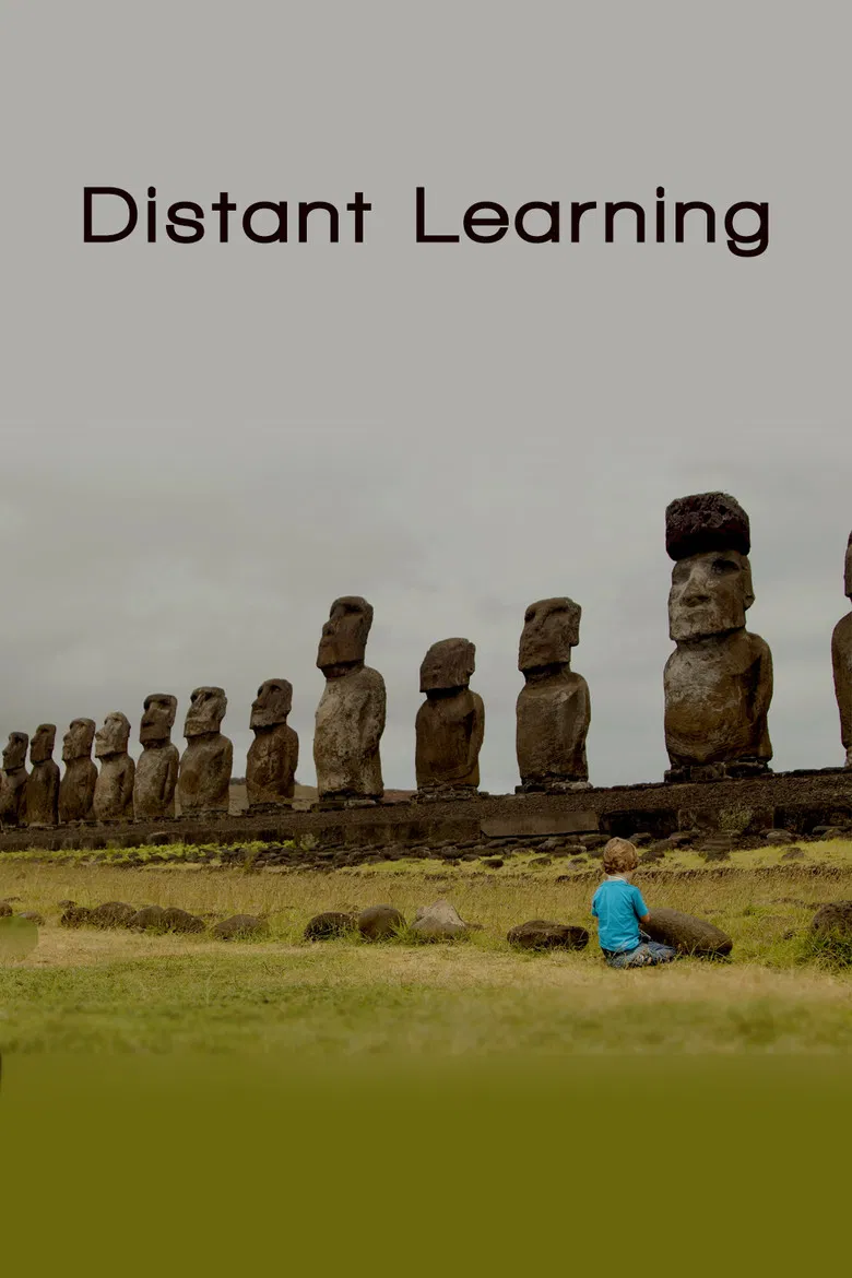 Distant Learning poster background