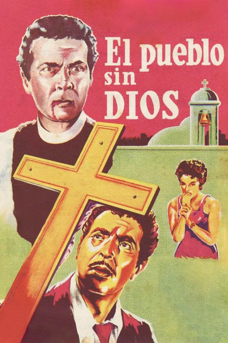 El pueblo sin Dios poster background