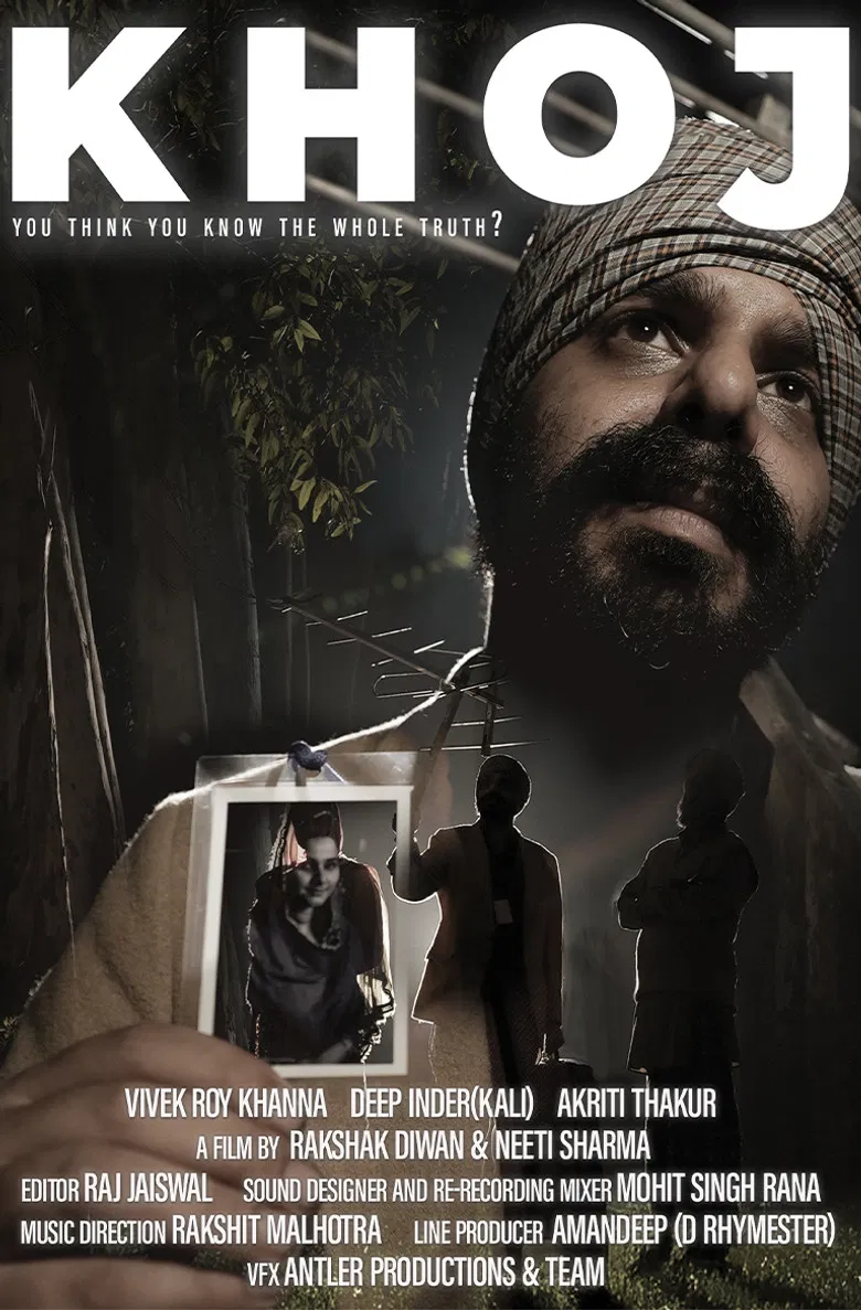 KHOJ (खोज) - You think you know the whole truth? poster background
