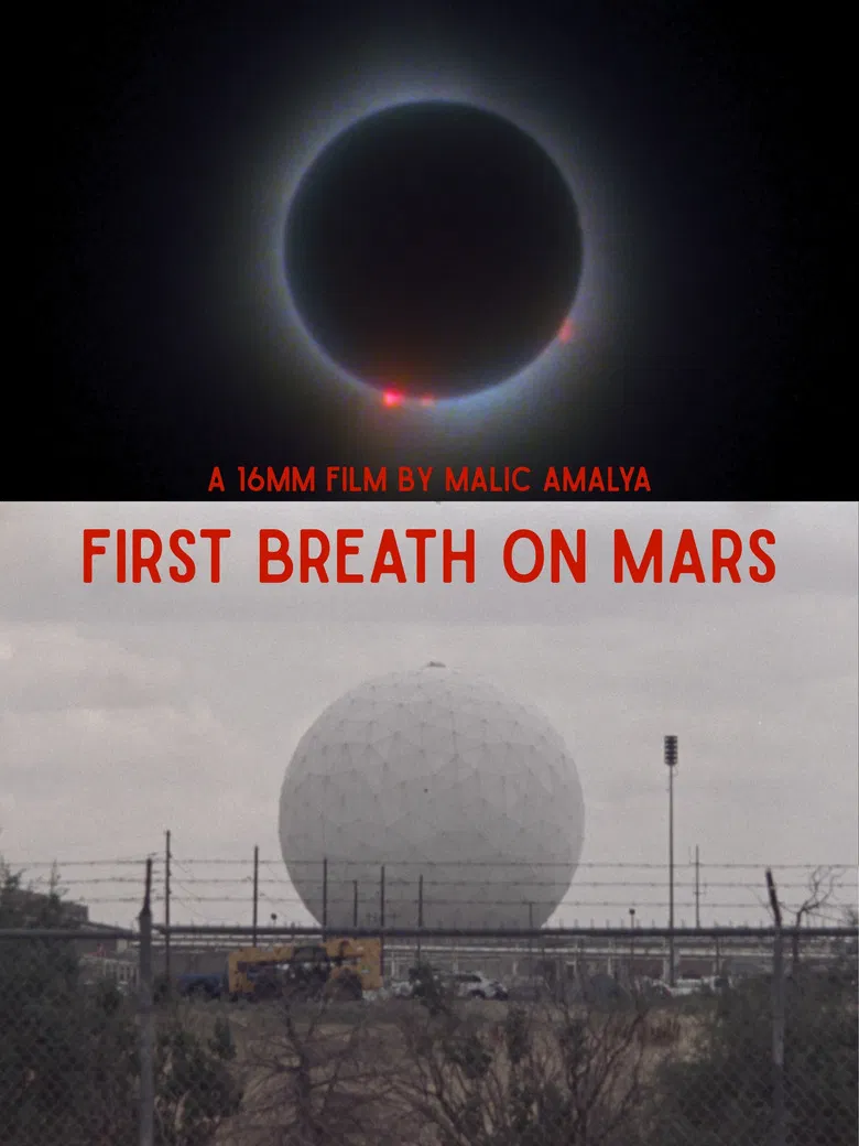 First Breath on Mars poster background