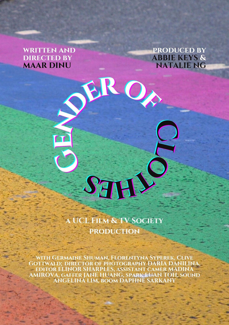 Gender of Clothes poster background