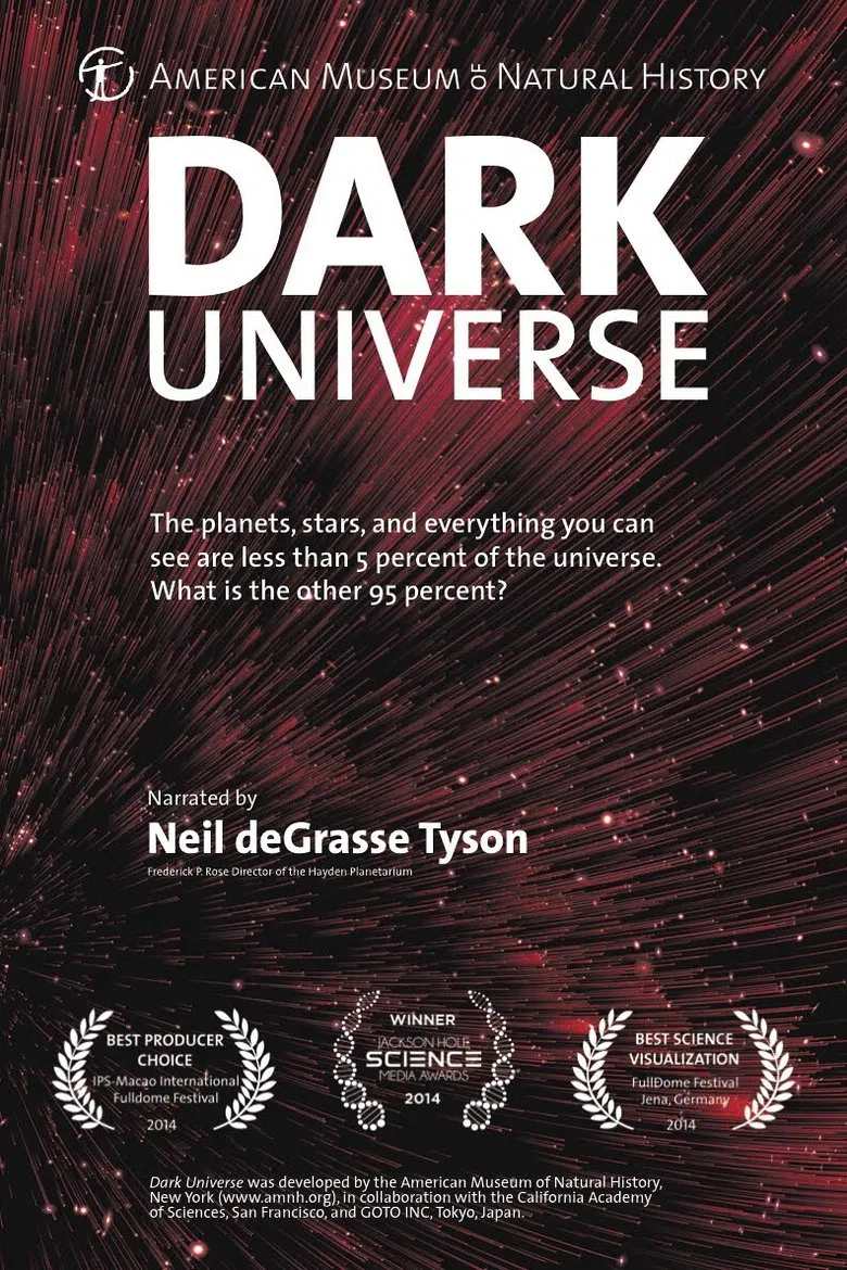 Dark Universe poster background