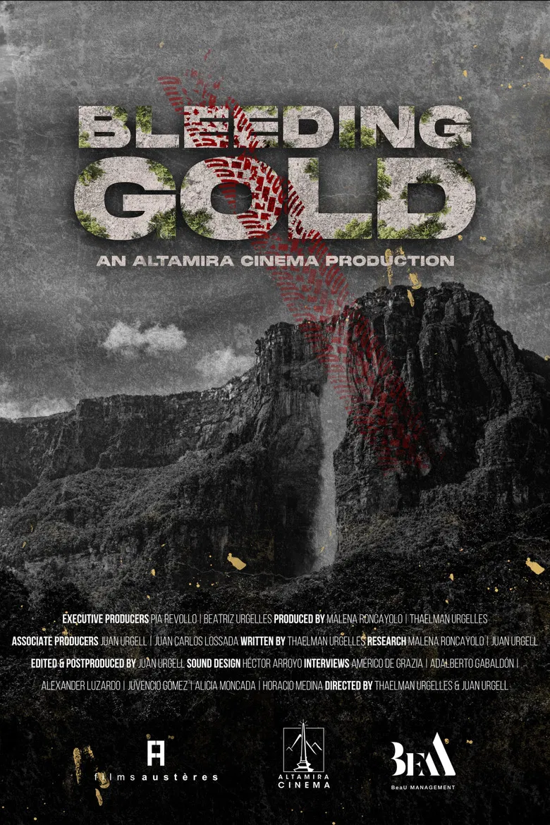 Bleeding Gold poster background